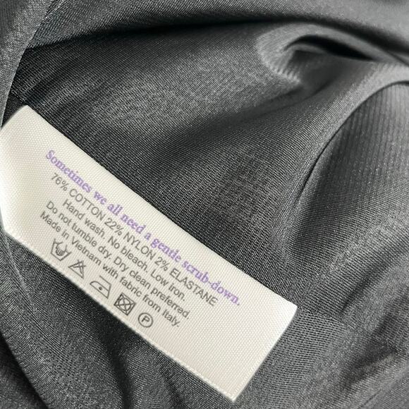 MM. LaFleur Womens The Aditi Dress 12 Black Cream Crackle Workwear Business - Picture 11 of 11